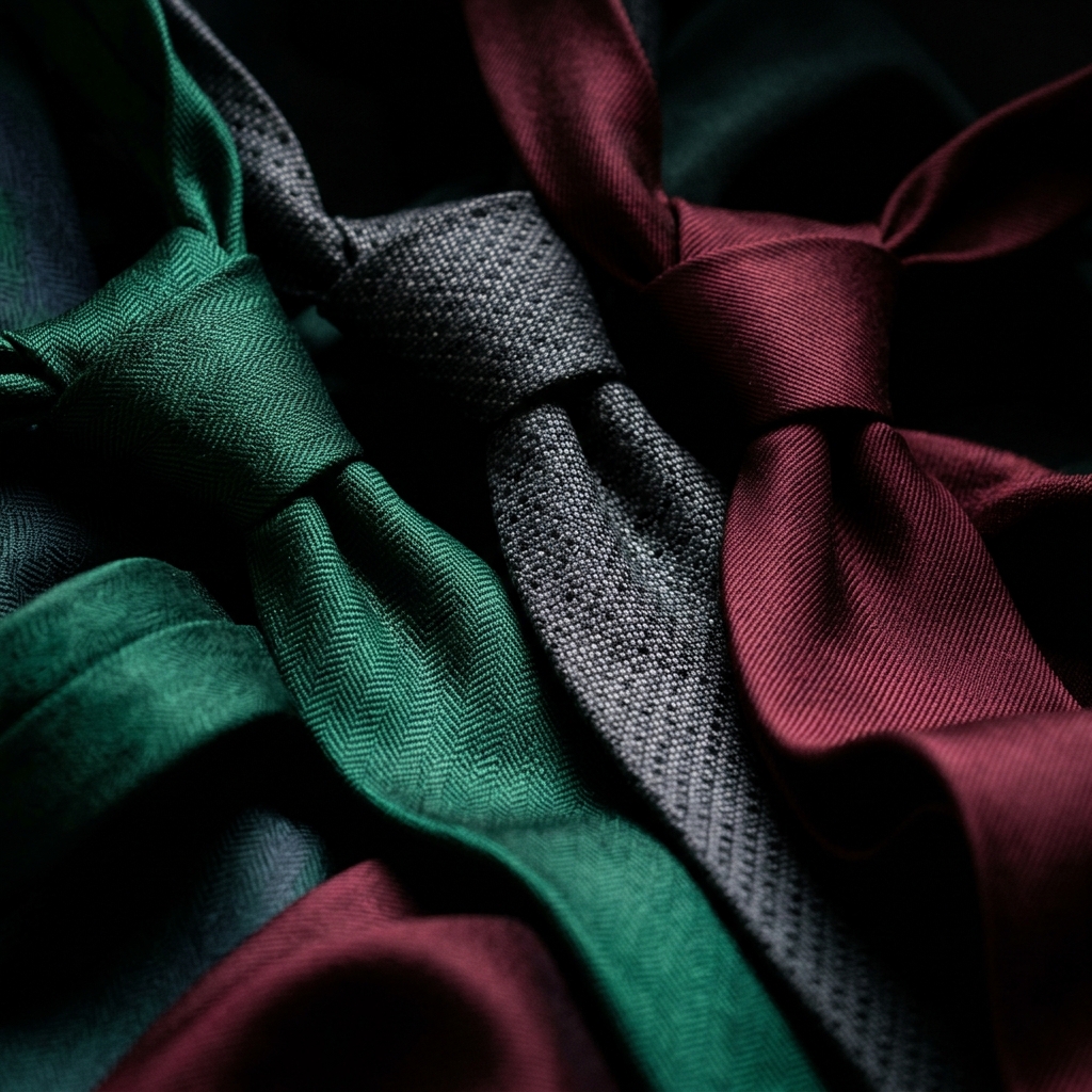 Premium silk ties and formalwear accessories