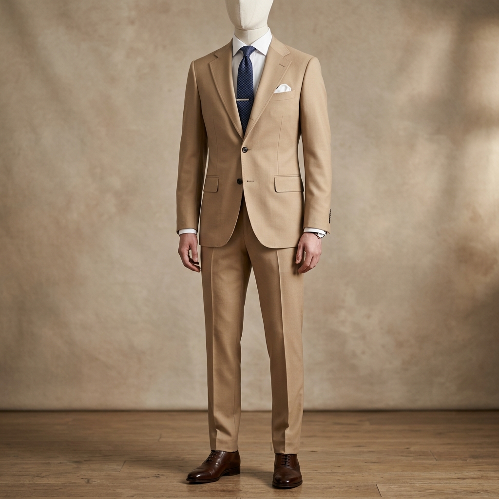 Sand Brunswick Suit