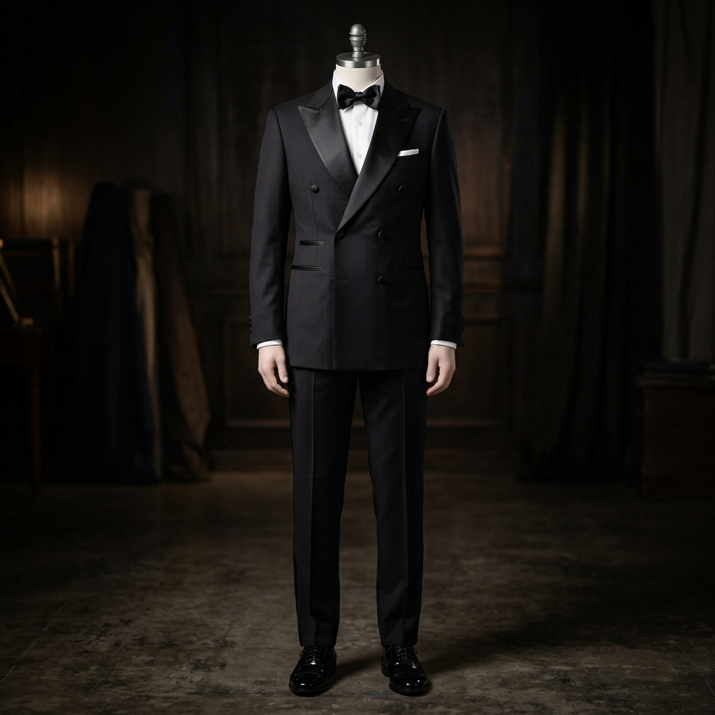 Black Park Lane double-breasted tuxedo